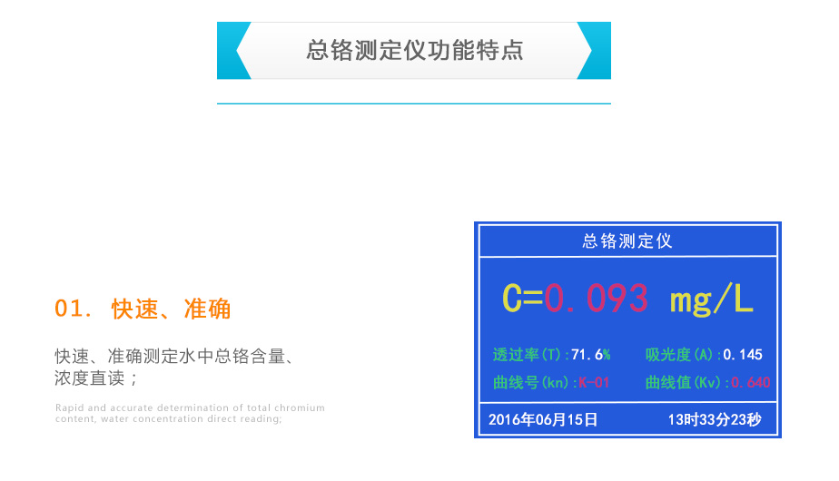 連華科技LH-ZCR3H重金屬總鉻測(cè)定儀
